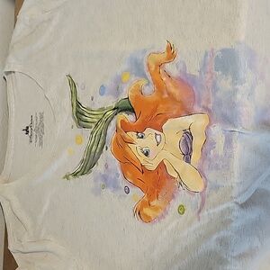 Disney Little Mermaid Ariel Tee with Vibrant Colors